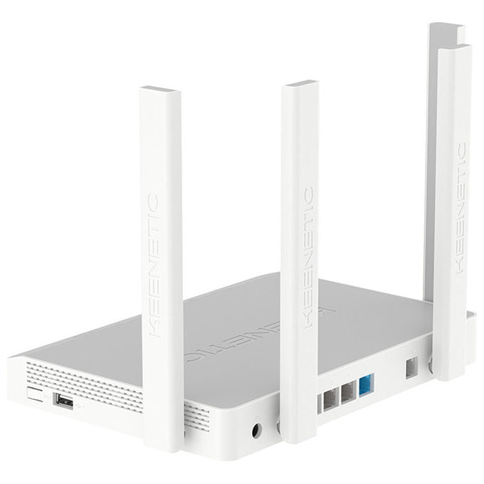 Keenetic Skipper KN-2112 Router DSL Dual-band Wi-Fi Gigabit Ethernet Grigio Bianco
