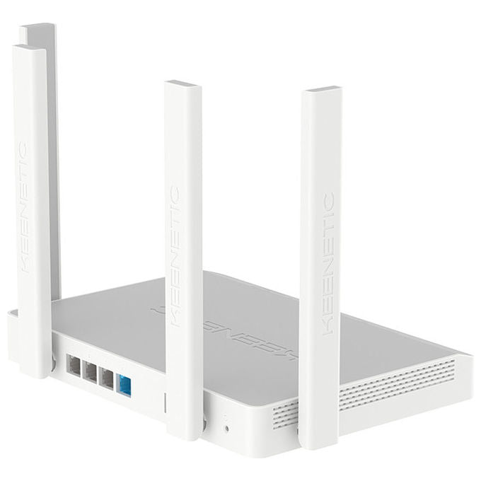 Keenetic Skipper KN-2112 Router DSL Dual-band Wi-Fi Gigabit Ethernet Grigio Bianco