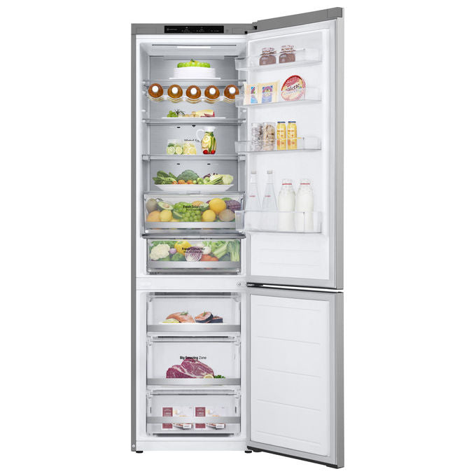 LG GBV7280DPY Frigorifero Combinato 387L Altezza 203 cm Classe D Fresh Converter Argento