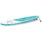 Intex 68242NP Aqua Quest 320 Tavola Stand Up Paddle SUP Gonfiabile 320x81x15 cm 150 Kg Drop Stitch con Pompa e Remo Alluminio 216 cm colore Blu