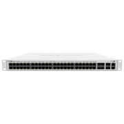 Mikrotik CRS354-48P-4S2QRM Switch di Rete L3 48 Porte PoE Gigabit 4SFP+ 2QSFP+ 10G