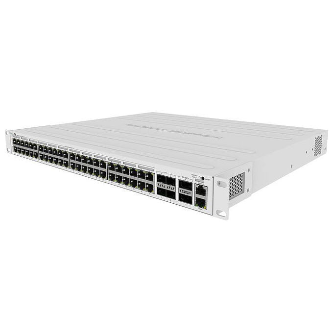 Mikrotik CRS354-48P-4S2QRM Switch di Rete L3 48 Porte PoE Gigabit 4SFP+ 2QSFP+ 10G