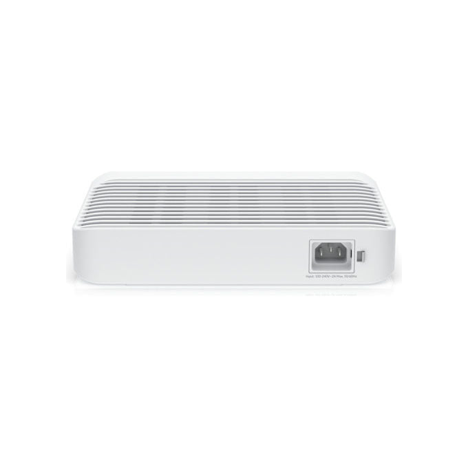 Ubiquiti USW-ENTERPRISE-8-POE-EU UniFi Switch Gestito L3 8 Porte 2.5G Ethernet PoE+ 120W 2 Slot SFP+ colore Acciaio Inox