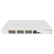 Mikrotik CRS328-24P-4S+RM Switch Cloud Router 24 porte Gigabit PoE L2-L3 Gestito Bianco