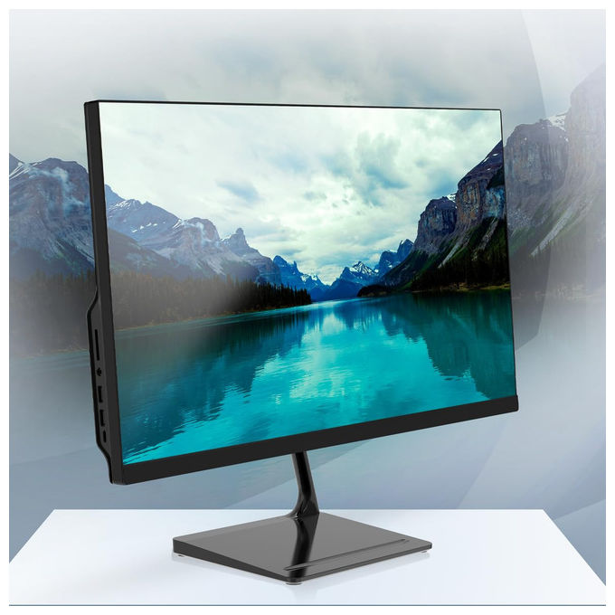 Atlantis A25-Z27-B Nexus PC All in One 27'' Full HD Barebone Chipset H610 Webcam 5MP Supporto CPU i3 i5 i7 colore Nero