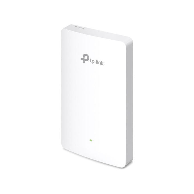 TP-Link EAP615-WALL Access Point Wi-Fi 6 Dual-Band 1774Mbps PoE da Parete Bianco