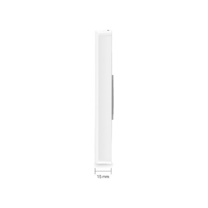 TP-Link EAP615-WALL Access Point Wi-Fi 6 Dual-Band 1774Mbps PoE da Parete Bianco