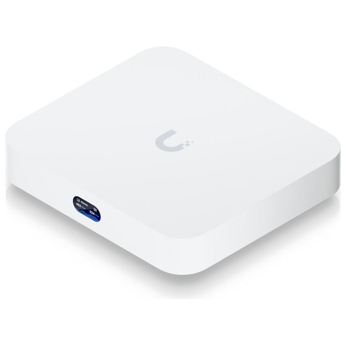 Ubiquiti UCG-MAX-EU Cloud Gateway Max Router Controller di Rete 4 Porte Ethernet LAN 1000 Mbit-s 512 GB SSD 3072 MB DDR4 colore Bianco