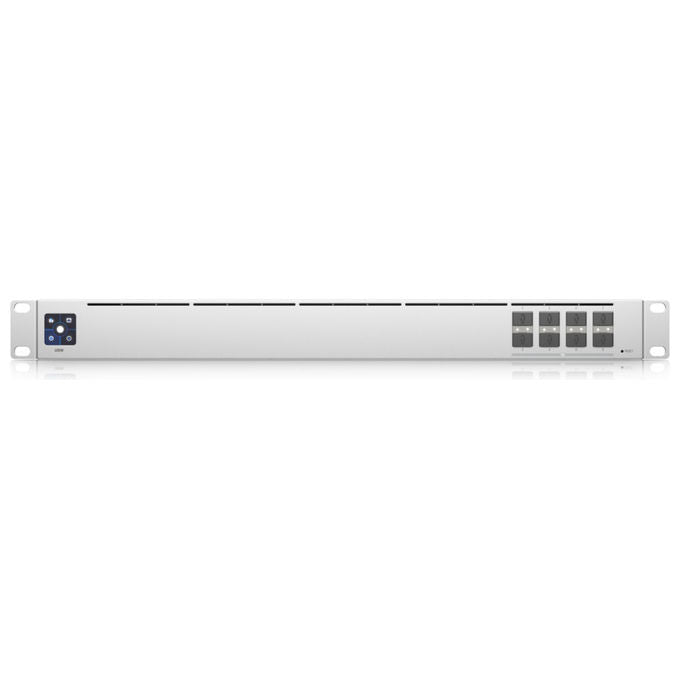 Ubiquiti USW-AGGREGATION Switch di Rete Gestito L2 8 porte SFP+ 10G Rack 1U Fanless colore Argento