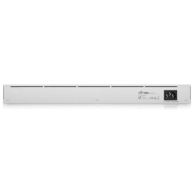 Ubiquiti USW-AGGREGATION Switch di Rete Gestito L2 8 porte SFP+ 10G Rack 1U Fanless colore Argento