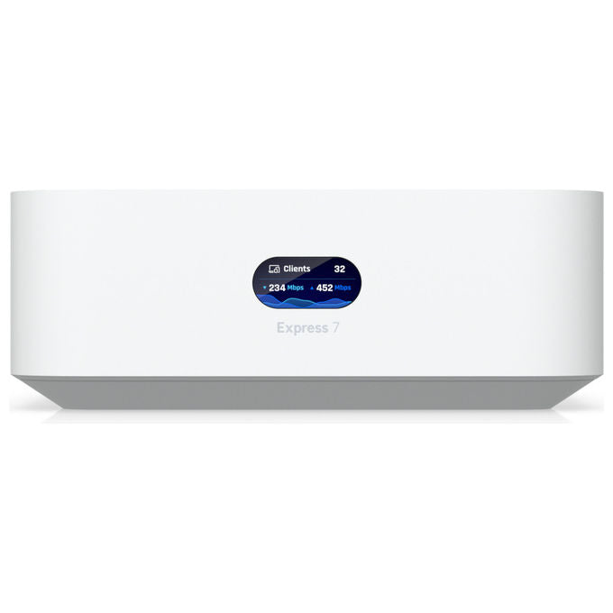 Ubiquiti UniFi Express 7 Gateway Controller Wi-Fi 6 Bianco Veloce 5,7 Gbit-s Router