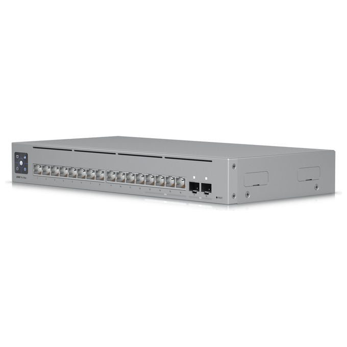 Ubiquiti USW-PRO-MAX-16 Pro Max Switch di Rete L3 16 Porte 2.5G Ethernet 84 Gbit-s 2 SFP+ Rack 1U colore Grigio