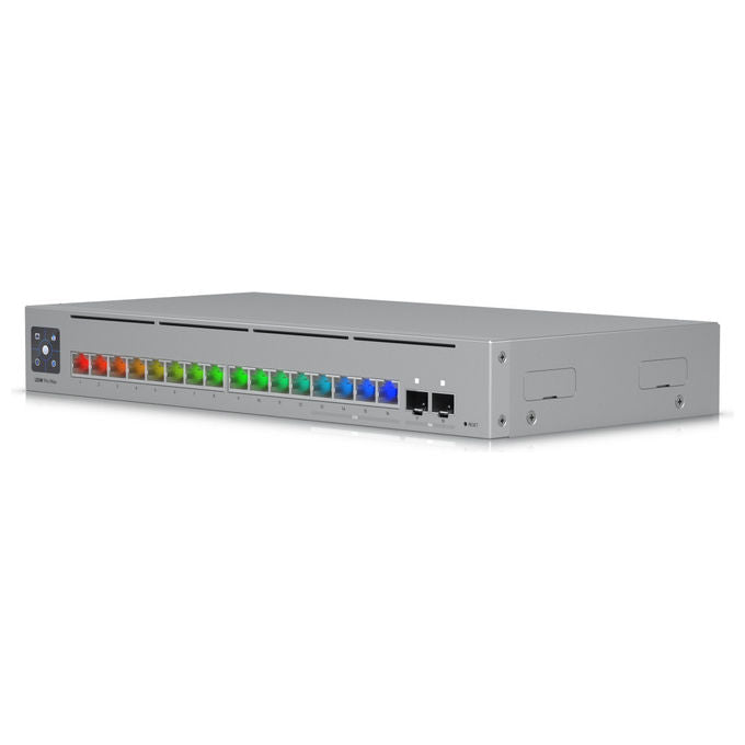 Ubiquiti USW-PRO-MAX-16 Pro Max Switch di Rete L3 16 Porte 2.5G Ethernet 84 Gbit-s 2 SFP+ Rack 1U colore Grigio