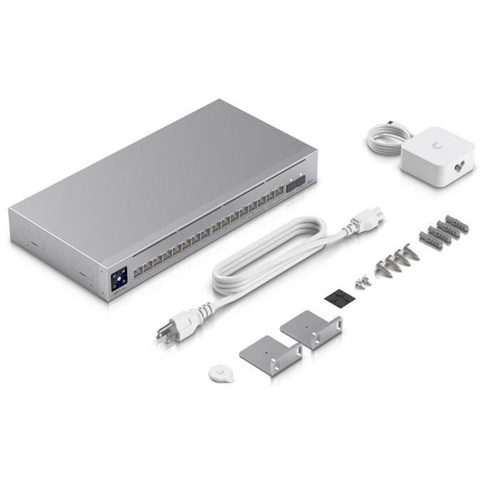 Ubiquiti USW-PRO-MAX-16 Pro Max Switch di Rete L3 16 Porte 2.5G Ethernet 84 Gbit-s 2 SFP+ Rack 1U colore Grigio