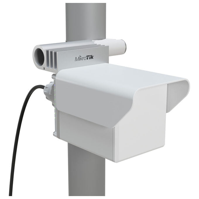 Mikrotik Wireless Wire Cube Pro Router Mesh 5GHz 433Mbit-s PoE Bianco 2pz WiFi AC
