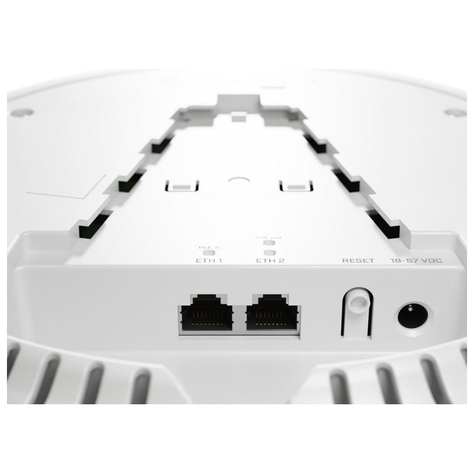 Mikrotik Access Point Wi-Fi 6 Dual-Band 1774 Mbit-s PoE Bianco per Soffitto Router