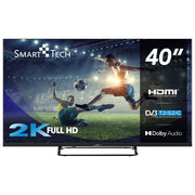 Smart-Tech 40FN01V3 TV LED 40'' Full HD DLED 60Hz DVB-T2 DVB-S2 3 HDMI 2 USB Dolby Digital Plus colore Grigio