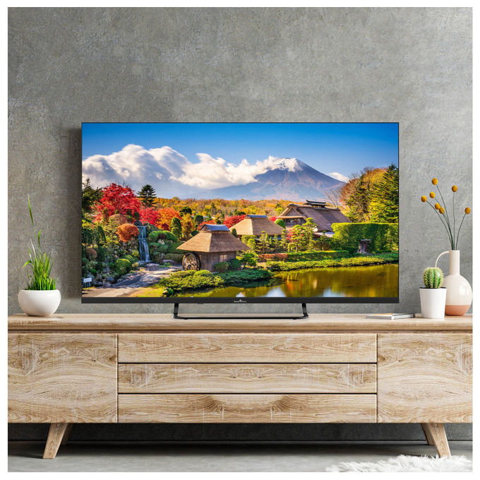 Smart-Tech 40FN01V3 TV LED 40'' Full HD DLED 60Hz DVB-T2 DVB-S2 3 HDMI 2 USB Dolby Digital Plus colore Grigio
