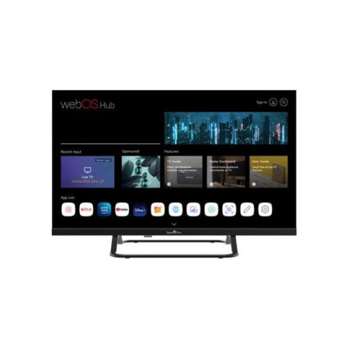 SMART-TECH TV LED 24'' HD senza cornice 60cm DVB-T2-C-S2 modello 24HW01V televisore