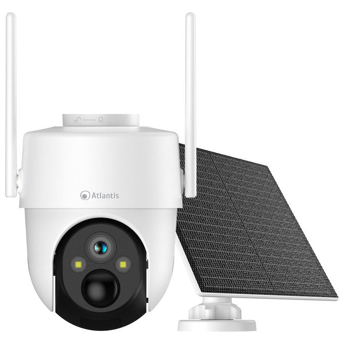 Telecamera IP Atlantis Land Volta Pro A16-VL70P-4G 3MP PTZ Esterno Wireless 4G Bianco