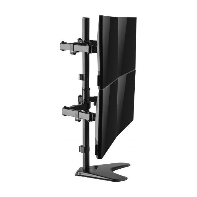 Equip Supporto da Tavolo Articolato per 4 Monitor 17''-32'' Nero VESA Regolabile