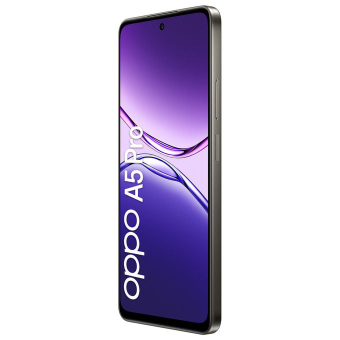 Oppo CPH2711 A5 Pro Smartphone 4G 6.67'' 8GB 256GB 50MP 5800mAh Snapdragon 6s Gen1 Android 15 colore Marrone