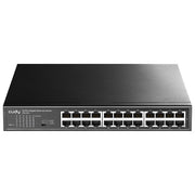 Cudy GS1024 Switch Gigabit Ethernet 24 porte Rack Mountable Nero per Rete LAN