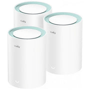Cudy M1300 Sistema Mesh WiFi 5 Dual-band 3 Pack Bianco per 100 Dispositivi Router