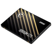 SSD MSI Spatium S270 480GB SATA III 2.5'' per PC e Portatili - Memoria 3D NAND