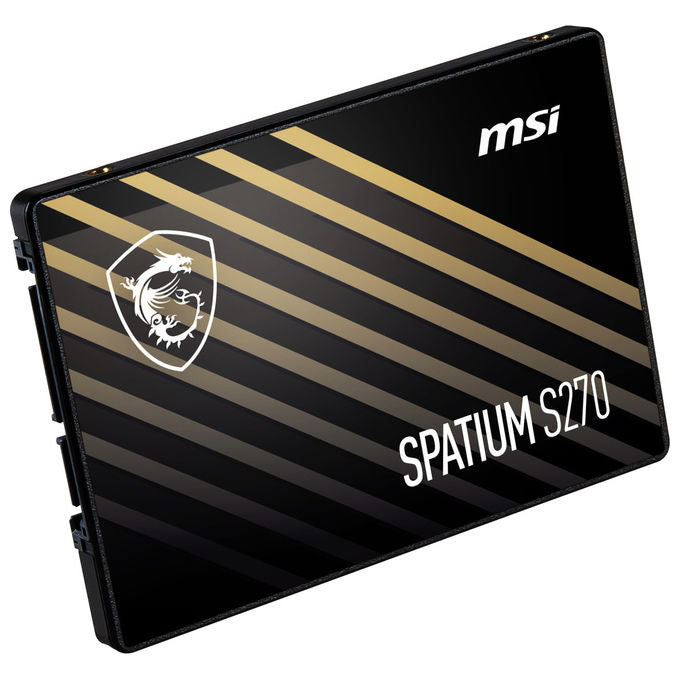 SSD MSI Spatium S270 480GB SATA III 2.5'' per PC e Portatili - Memoria 3D NAND