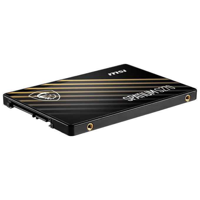 SSD MSI Spatium S270 480GB SATA III 2.5'' per PC e Portatili - Memoria 3D NAND