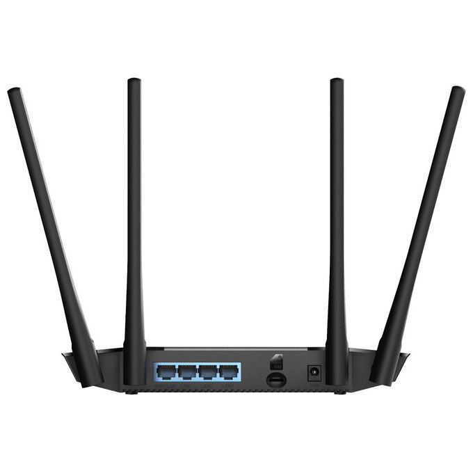 Cudy LT400 Router 4G Wi-Fi Nero - 4 Porte LAN - Antenna Esterna - VPN - 300 Mbit-s