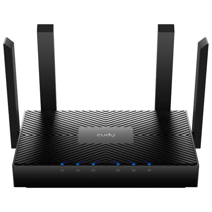 Cudy WR3000 Router Wi-Fi 6 Dual-band Gigabit 2402Mbps 3 Porte LAN Nero