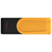 Kingston DataTraveler Exodia S 512GB USB 3.2 Chiavetta USB Girevole Nero-Giallo
