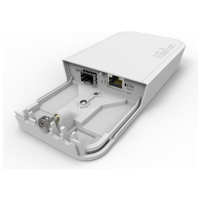 Mikrotik FTC Convertitore Multimediale Gigabit Ethernet SFP POE Bianco 1 Porta