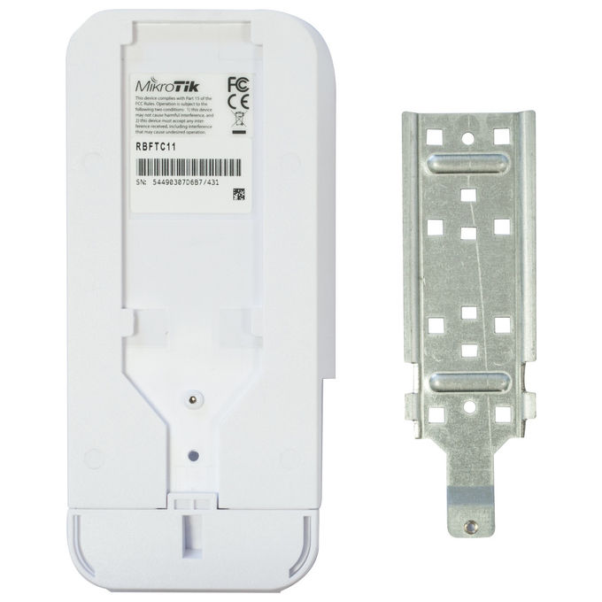 Mikrotik FTC Convertitore Multimediale Gigabit Ethernet SFP POE Bianco 1 Porta