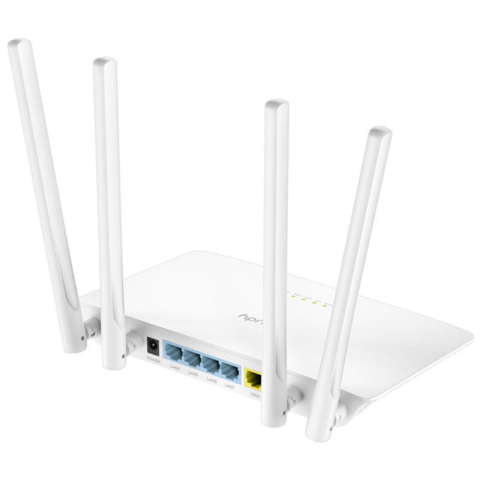 Cudy WR1200 Router Wireless Dual-band AC1200 867Mbps 4 Porte LAN Bianco Wi-Fi