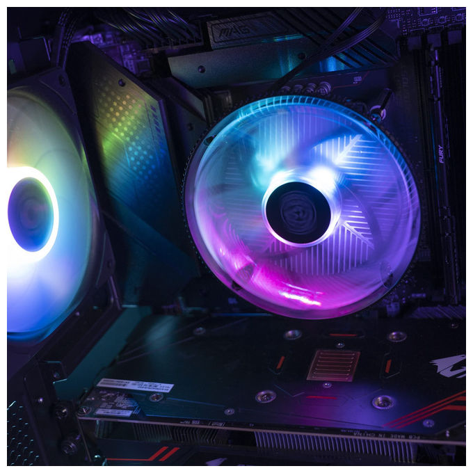 Cooler Master RR-I7C7-18PA-R1 i70C Dissipatore CPU Intel LGA 1700 LGA 1851 ARGB 120mm Low Profile 150W colore Nero