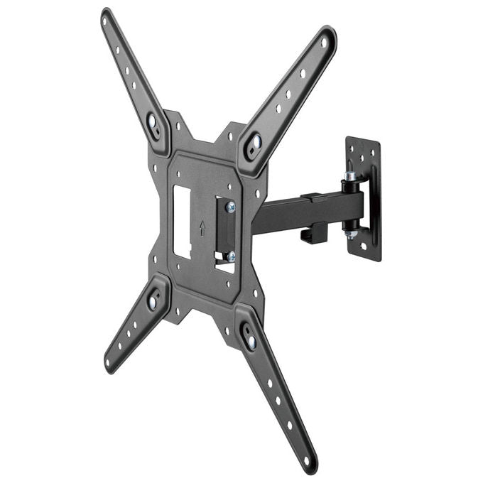 Equip Supporto TV Parete 23-55'' Full Motion VESA 400x400 Girevole Inclinabile 30kg