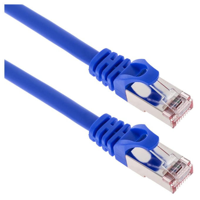 Atlantis Cavo Rete Slim Cat 6A UTP 1MT Blu