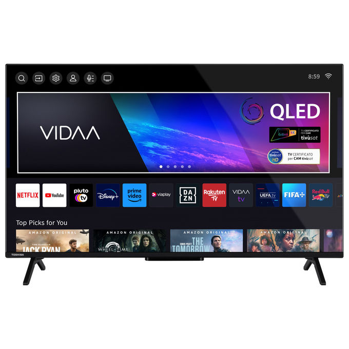Toshiba 43QV2463DA QLED TV 4K Ultra HD Smart TV