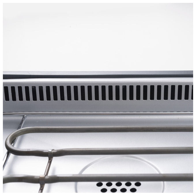 Macom 849 Smokeless Fan Grill Griglia Elettrica Senza Fumo Cappa Aspirante Integrata 1500W colore Antracite
