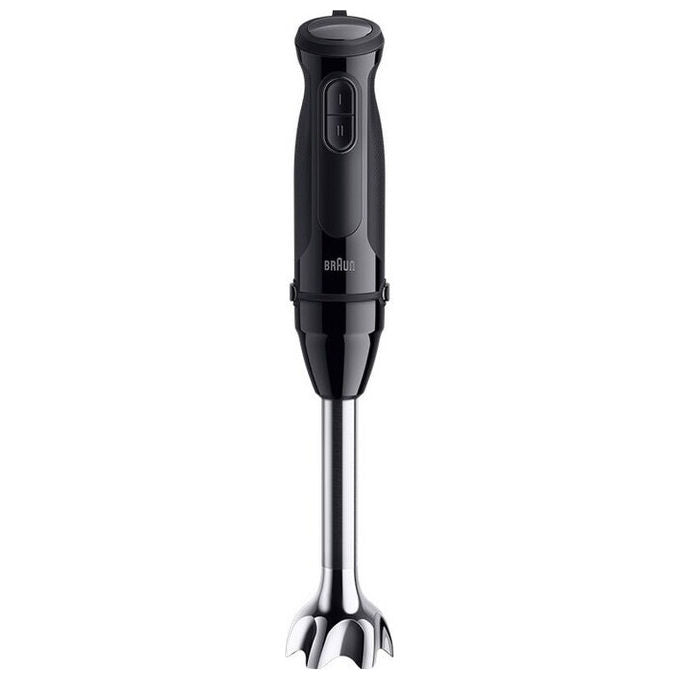 Braun MQ30201M MultiQuick 3 Frullatore ad Immersione 900W 0,6 L con Tritatutto colore Nero