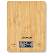 G3 Ferrari Bilancia da Cucina Elettronica Bamboo 10 kg