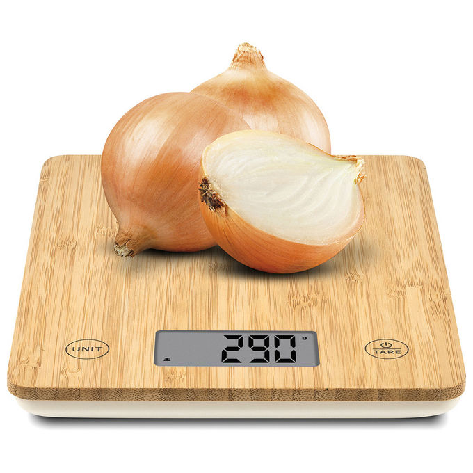 G3 Ferrari Bilancia da Cucina Elettronica Bamboo 10 kg