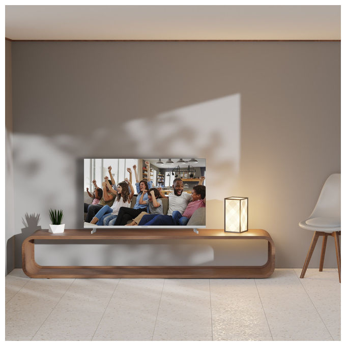 Thomson 43UG4S14W Smart TV 43'' 4K Ultra HD Google TV Direct-LED HDR10 Dolby Audio Wi-Fi colore Bianco