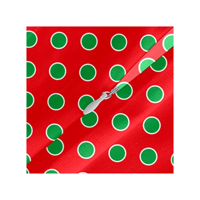 Yeppon Federa Cuscino Natale Pois Modello Rosso 40x46