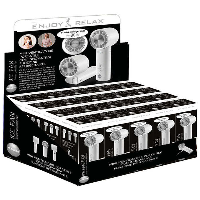 Macom Enjoy and Relax 981 Ventilatore Portatile Bianco