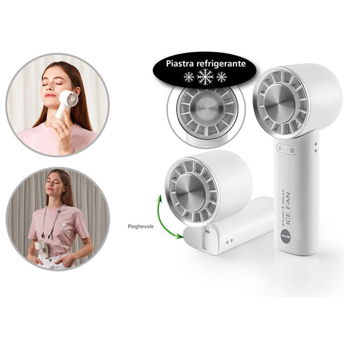 Macom Enjoy and Relax 981 Ventilatore Portatile Bianco