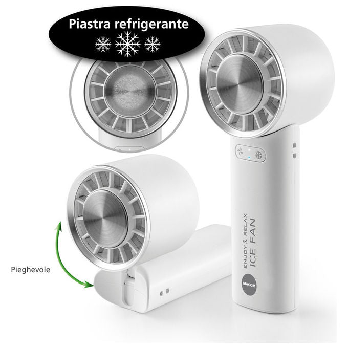 Macom Enjoy and Relax 981 Ventilatore Portatile Bianco